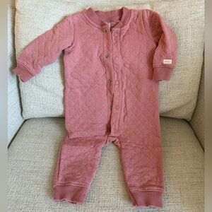 Pink cotton Carter’s warm bodysuit